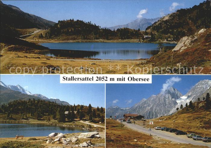 Suedtirol Stallersattel Grenzuebergang Oberseehuette Obersee Hochgall Wildgall