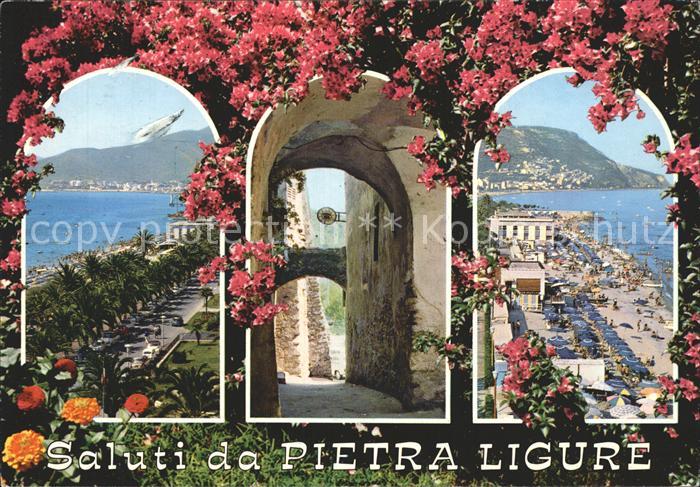 Pietra Ligure Promenade Strand