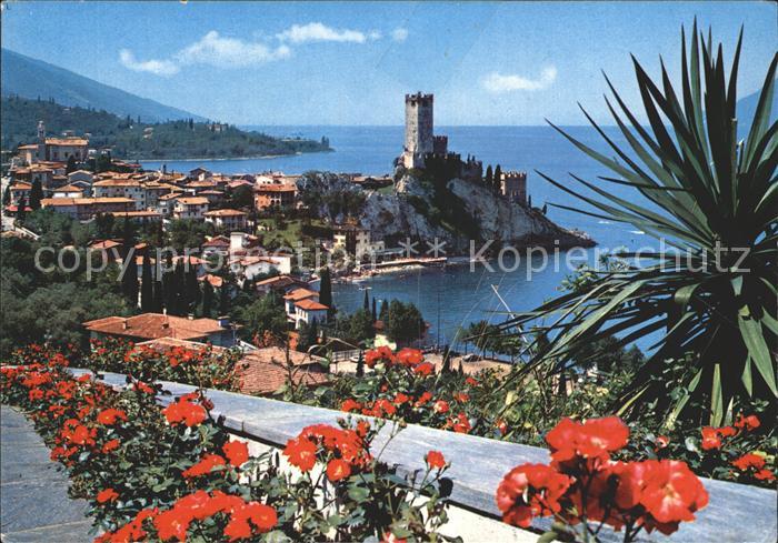 Malcesine Lago di Garda See Schloss