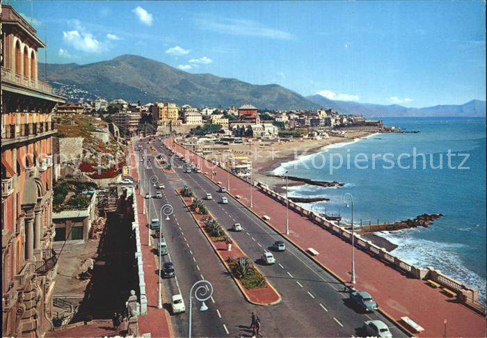 Genova Genua Liguria Meerbusen Ortsansicht