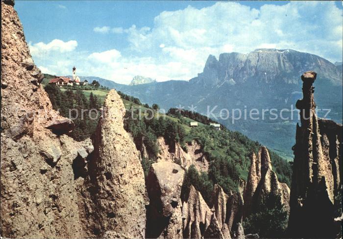 Bolzano Dolomiten Erdpyramiden Ritten