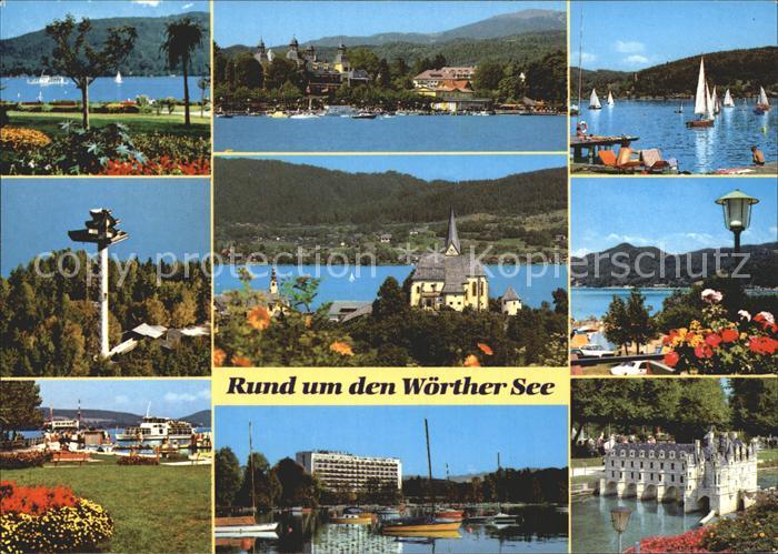 Woerthersee Krumpendorf Velden Pyramidenkogel Maria Woerth Klagenfurt
