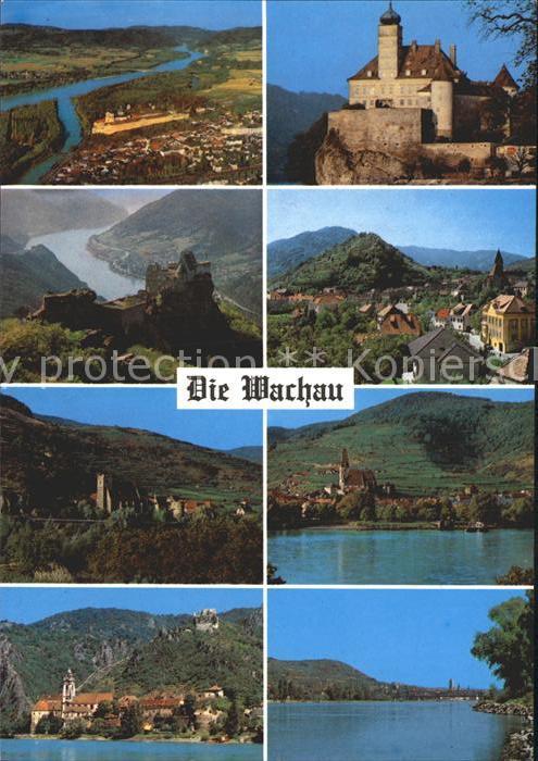 Wachau Oesterreich Stuft Melk Schloss Schoenbuehel Ruine Aggstein Spitz Tausende