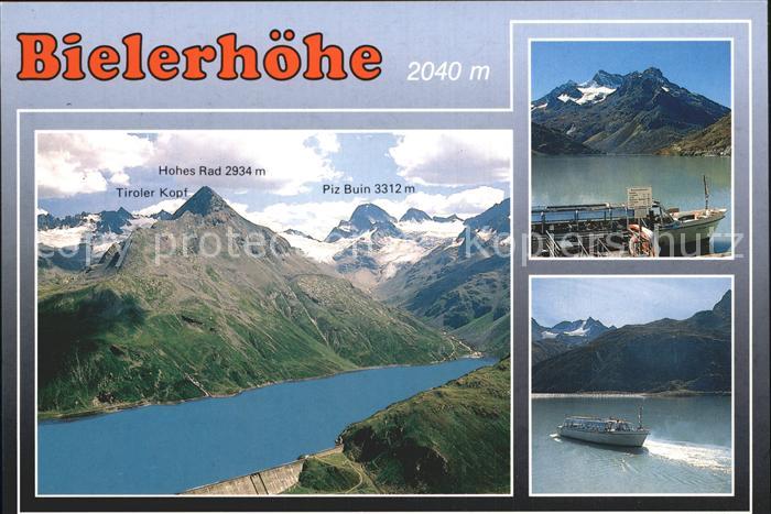 Bielerhoehe Silvrettastausee Montafon Vorarlberg