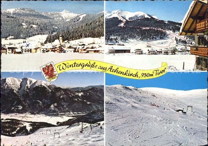 Achenkirch Wintersportort Christlumlift Winterlandschaft