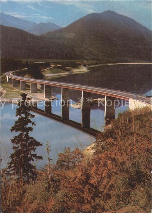 Lenggries Sylvenstein Stausee