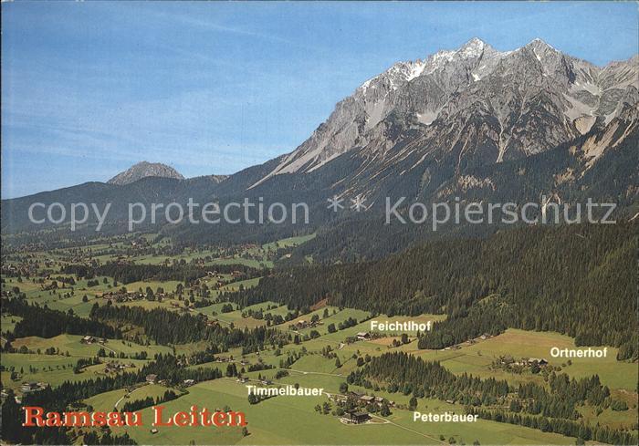 Ramsau Dachstein Steiermark Erholungsgebiet Peterbauer Timmelbauer Feichtlhof Or