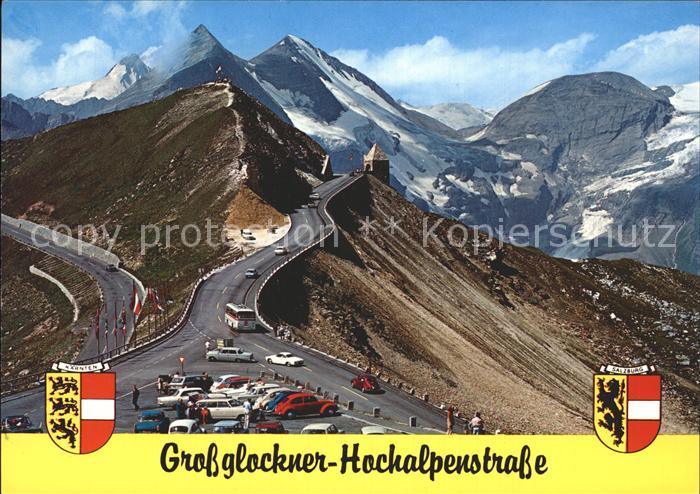 Grossglockner Hochalpenstrasse Fuscher Toerl Sonnenwelleck Fuscherkarkopf
