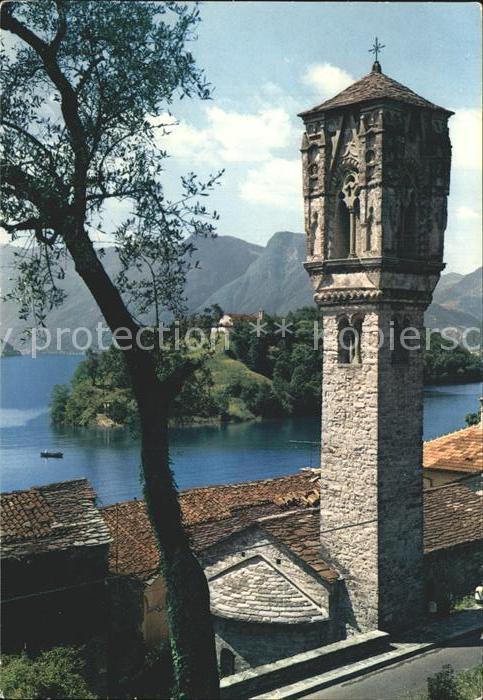 Lago di Como Gothenturm Insel Comacina
