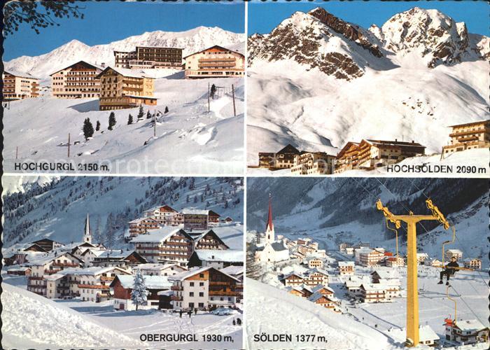 Soelden oetztal Obergurgl Soelden Hochgurgl Hochsoelden