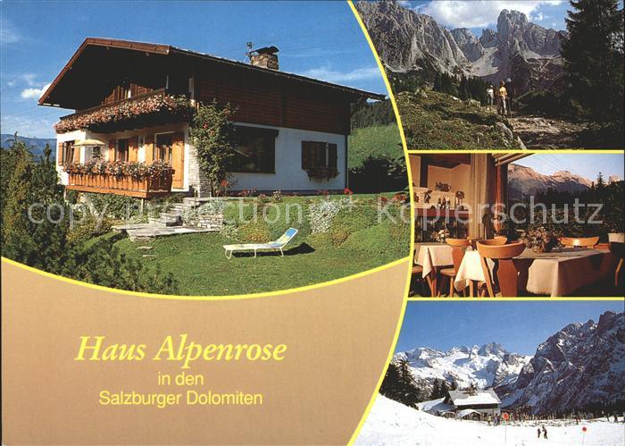 Annaberg Niederoesterreich Haus Alpenrose Lammertal Skiparadies Dachstein