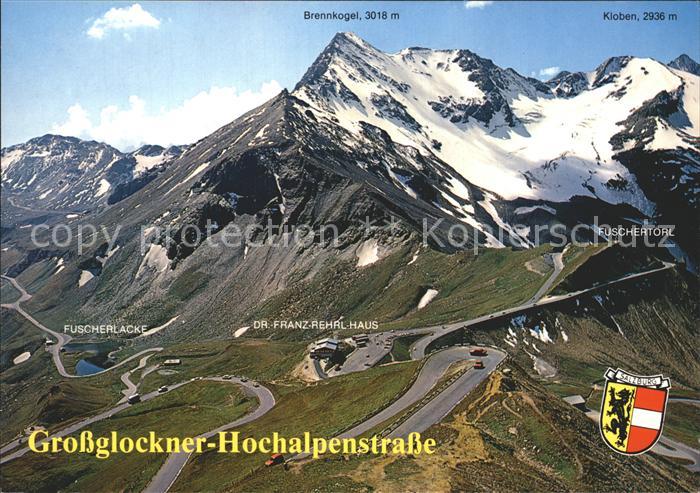 Grossglockner Hochalpenstrasse Brennkogel Kloben