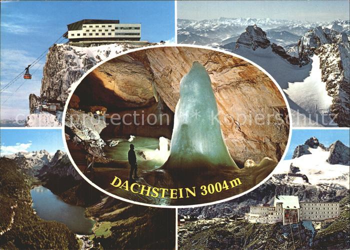 Dachstein Gebirge Suedwandbahn Gossaukammbahn Dachsteinbahn Krippenstein