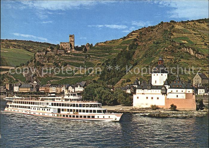 Kaub Schnellschiff Drachenfels Burg