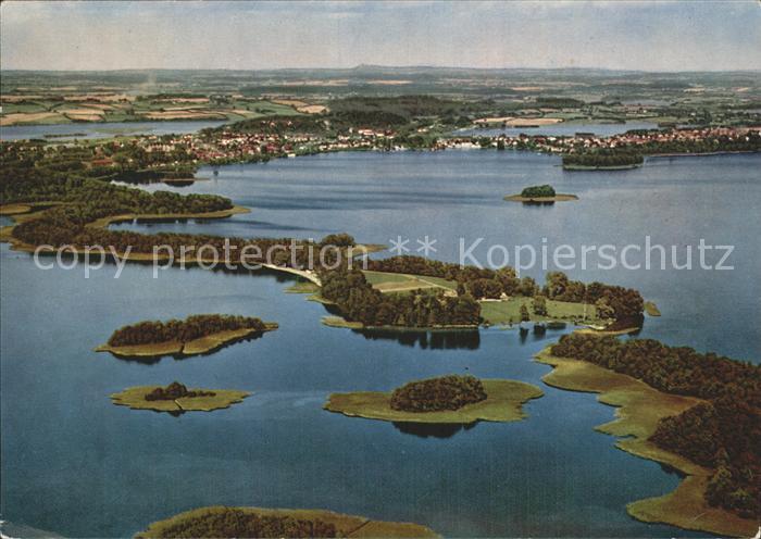 Ploen See Blick Prinzeninsel Stadtansicht