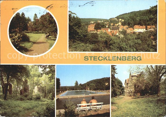 Stecklenberg Park Stecklenburg Freibad FDGB Erholungsheim Kaethe Kollwitz