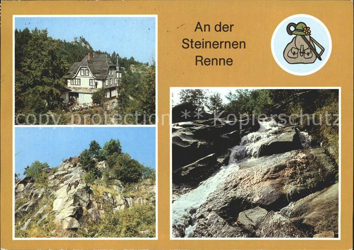 Wernigerode Harz An der Steinernen Renne Ferienheim Gaststaette Rennekippe