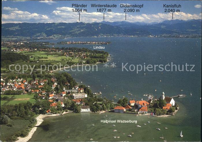 Wasserburg Bodensee Luftkurort Pfaender Winterstaude Didamskopf Kanisfluh