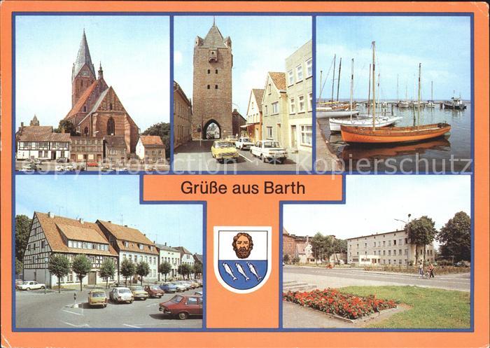 Barth Kirche Dammtor Hafen Marktplatz Platz der Freiheit