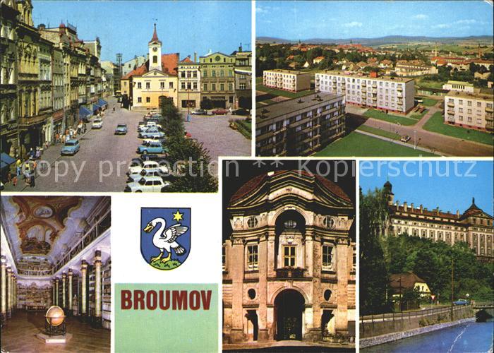 Broumov Braunau Boehmen Kloster Marktplatz Schloss