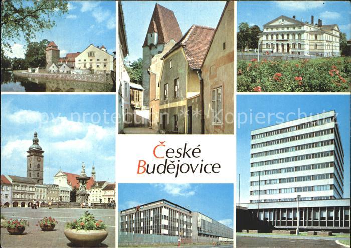 Ceske Budejovice Marktplatz Poliklinik Brauerei