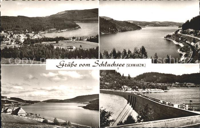 Schluchsee Panorama Sperrmauer Schwarzwald