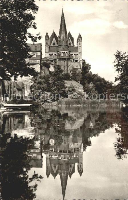 Limburg Lahn Dom Wasserspiegelung