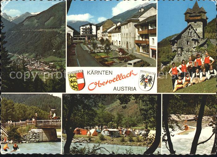 Obervellach Kaernten Moelltal Schroth Kurort Burg Niederfalkenstein Trachtengrup