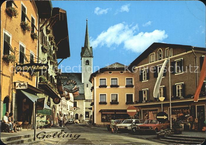 Golling Salzach Hauptstrasse Kirche Luftkurort