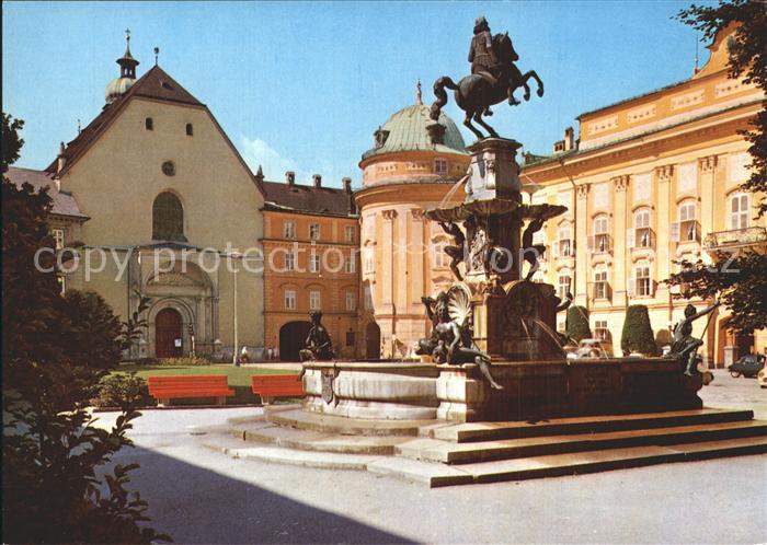 Innsbruck Hofkirche Hofburg Brunnen