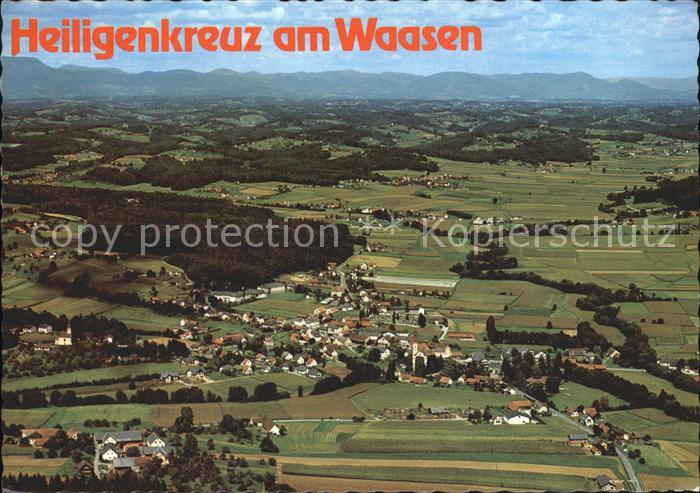 Heiligenkreuz Waasen Fliegeraufnahme