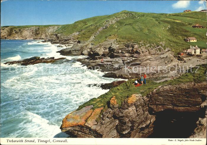 Tintagel Trebarwith Strand Kueste