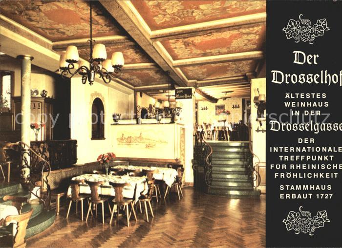 Ruedesheim Rhein Weinhaus Drosselhof