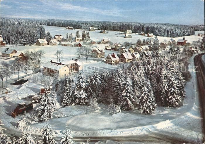 Kniebis Freudenstadt Winterpanorama Schwarzwaldhochstrasse