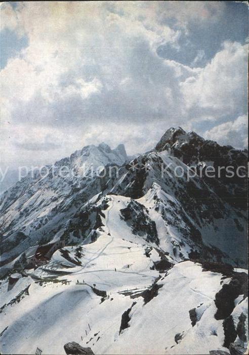 Hafelekarspitze Gebirgspanorama