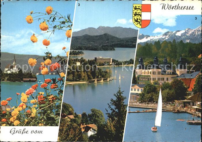 Woerthersee Maria Woerth Poertschach Velden Blumen Segeln Alpenblick