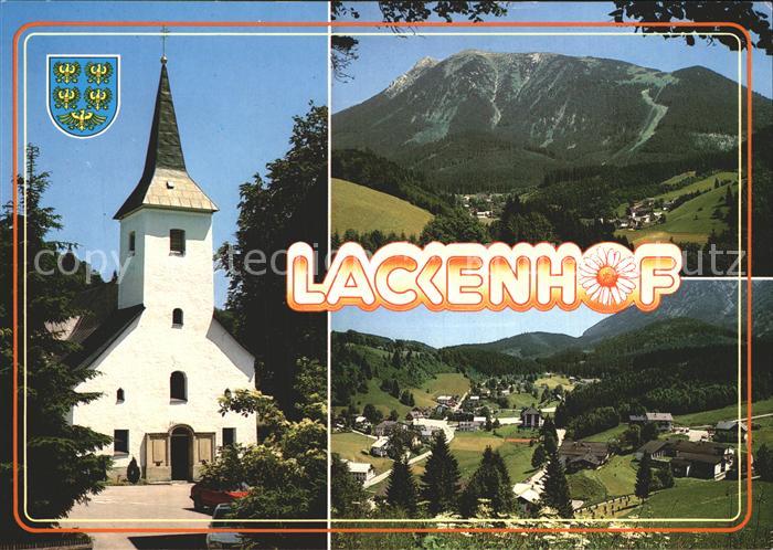 Lackenhof Gaming Kirche Panorama oetscher Ybbstaler Alpen