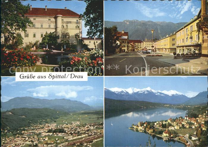 Spittal Drau Renaissance Schloss Porcia Millstaettersee Neuer Platz Goldeck Mill