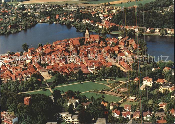 Moelln Lauenburg Kneipp Luftkurort Fliegeraufnahme