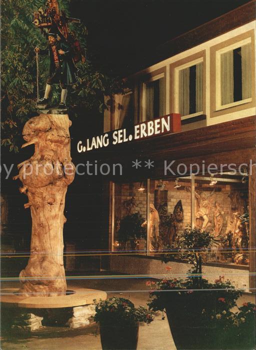 OBERAMMERGAU Bayern Kraxentraeger Neuer Laden Firma Lang sel Erben