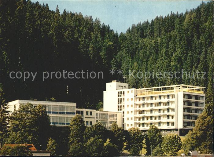 Triberg Schwarzwald Sanatorium Badener Hof