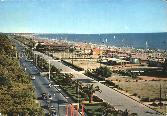 Forte dei Marmi Viali di Levante Strandpromenade
