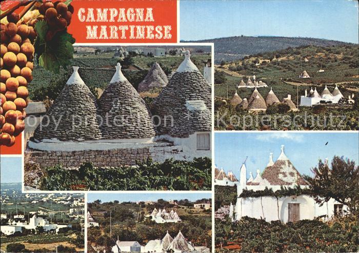 Martina Franca Campagna Martinese Rundhaeuser