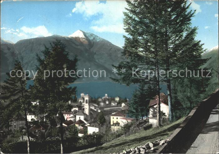 Maccagno Varese Panorama Gebirge