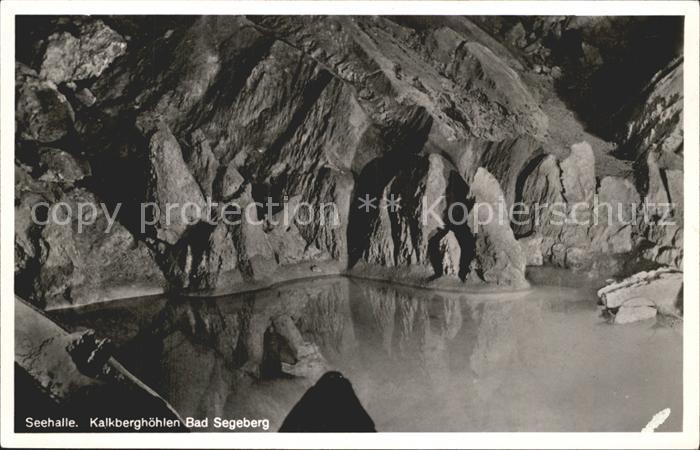 Hoehlen Caves Grottes Kalkberghöhlen Bad Segeberg Seehalle