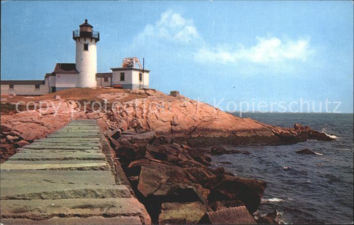 Leuchtturm Lighthouse Gloucester Eastern Point Light Breakwater