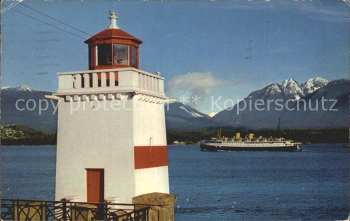 Leuchtturm Lighthouse Brockton Point Vancouver B.C.
