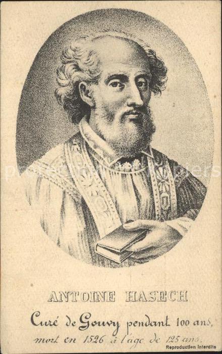 Pfarrer Antoine Hasech