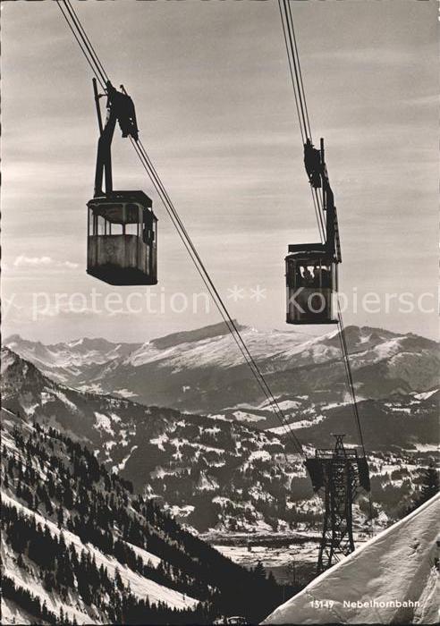 Seilbahn Nebelhorn Kreuzung Oberstdorf