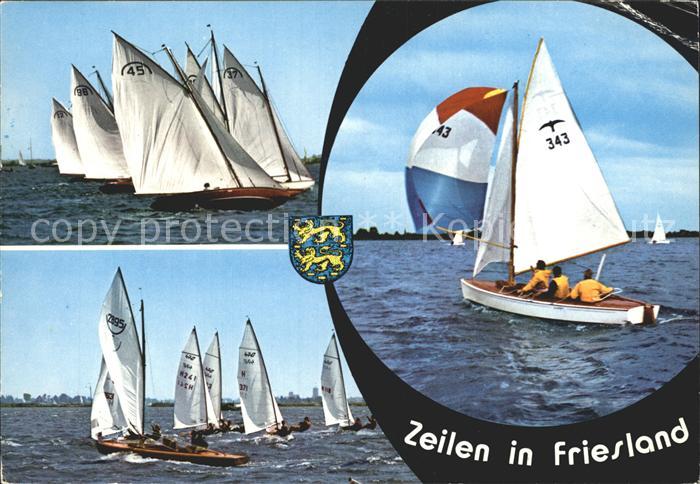Segelboote Zeilen in Friesland Eernewoude